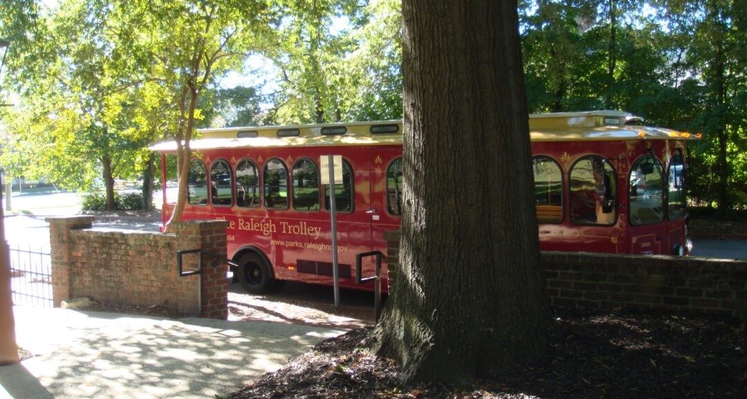 Upcoming Event: Narrated Historical Tour of Raleigh on the Raleigh Trolley