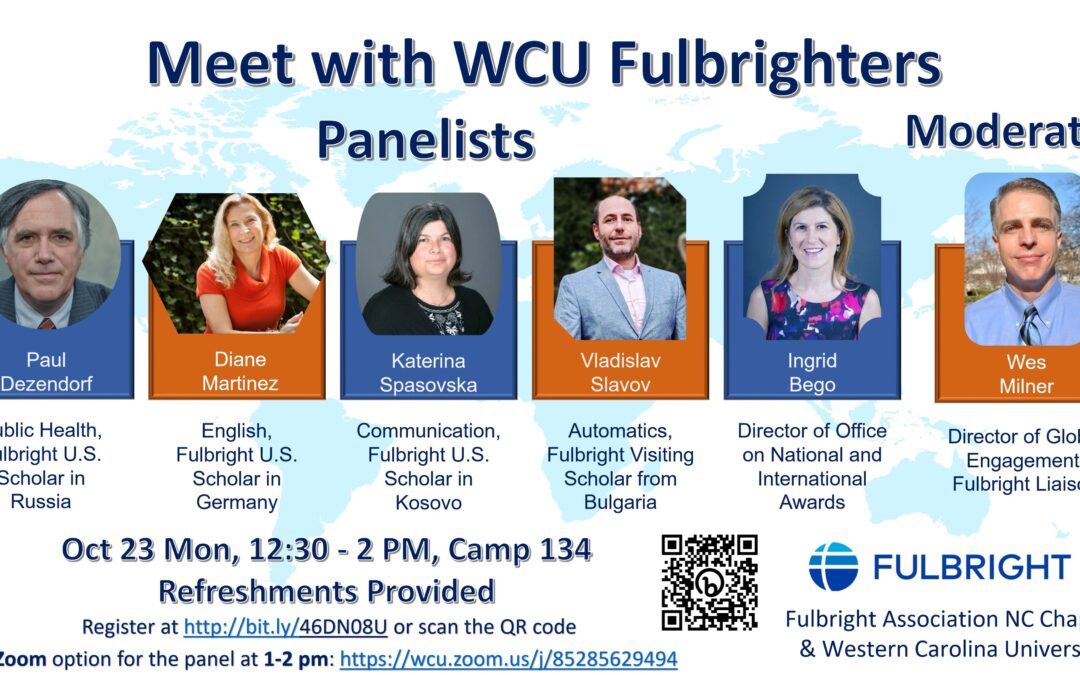 Event Recap: Meet with Western Carolina University Fulbrighters
