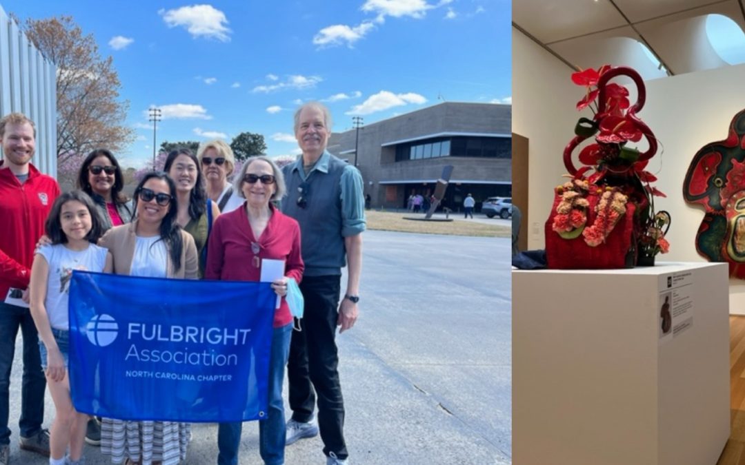 Recap: Tour of the Art in Bloom Exhibit at the NC Museum of Art