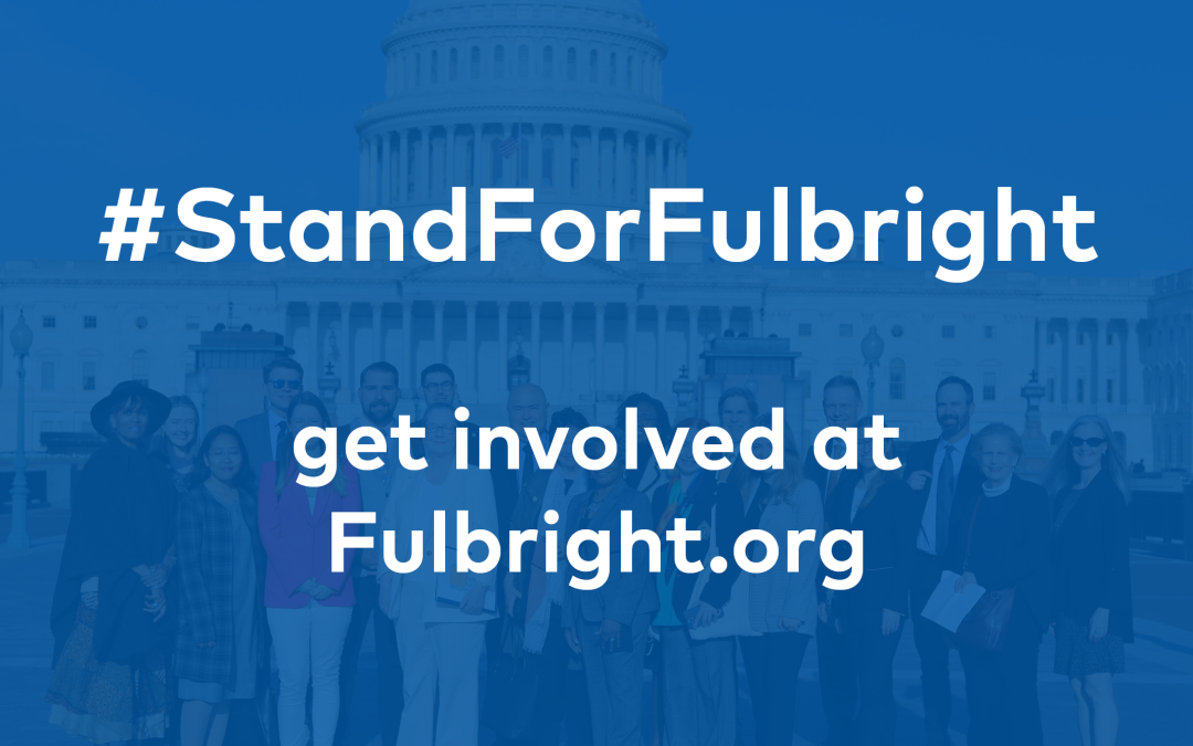 #StandforFulbright--get involved at Fulbright.org
